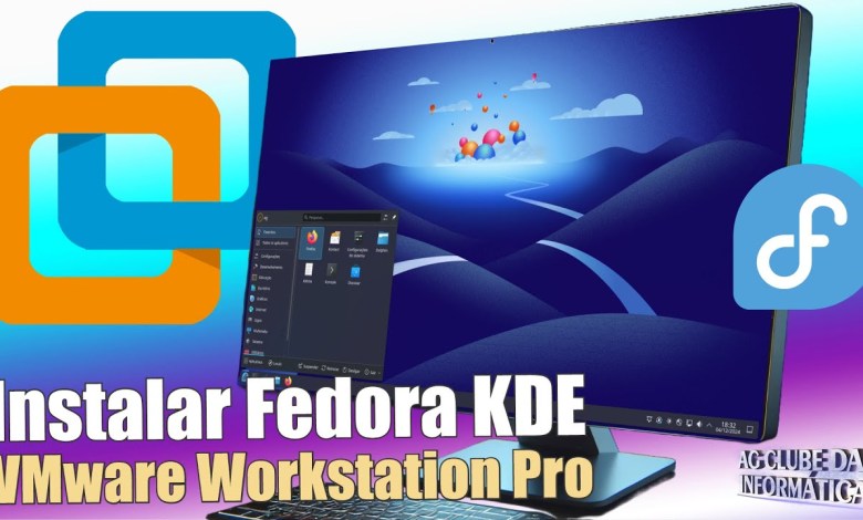 Como Instalar Fedora 41 KDE Plasma no VMware Workstation Pro Como Instalar Fedora 41 KDE Plasma no VMware Workstation Pro