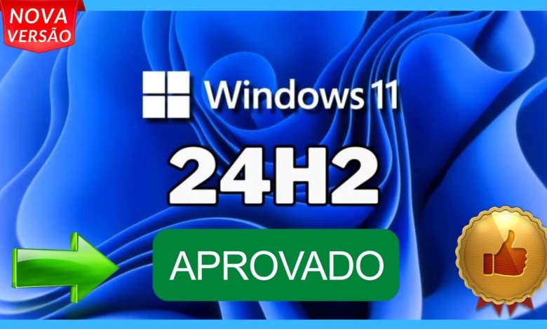 Windows 11 24H2 nova versão do sistema operacional aprovado. Windows 11 24H2 nova versão do sistema operacional aprovado.