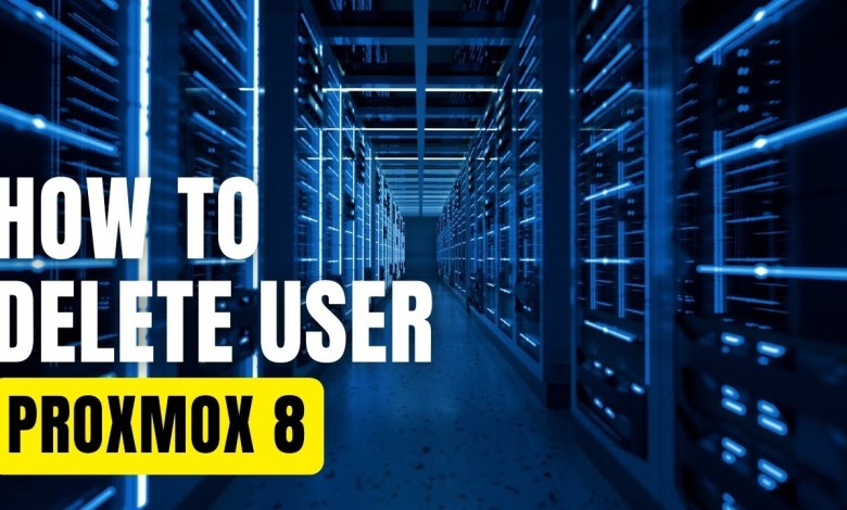 How To Delete User in Proxmox 8 How To Delete User in Proxmox 8