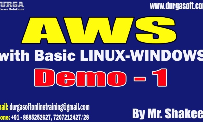 AWS with Basic LINUX-WINDOWS tutorials || Demo – 1 || by Mr. Shakeel On 23-09-2024 @7AM IST AWS with Basic LINUX-WINDOWS tutorials || Demo – 1 || by Mr. Shakeel On 23-09-2024 @7AM IST