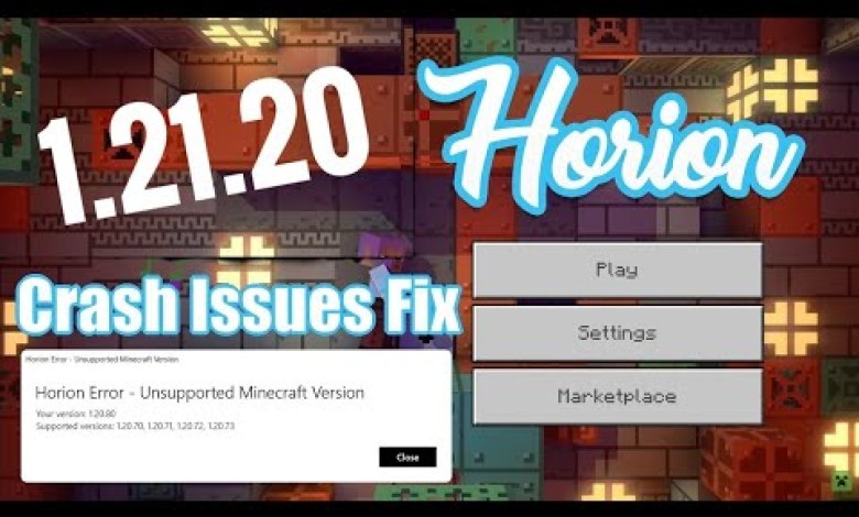 HORION Hacked Client 1.21.20 Unsupported Minecraft Version FIX HORION Hacked Client 1.21.20 Unsupported Minecraft Version FIX