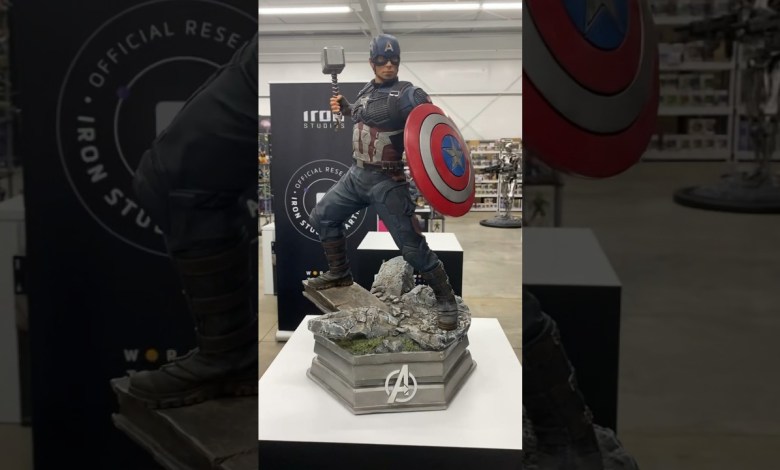 Avengers Endgame Captain America 1:4 Legacy Replica Statue by Iron Studios #ironstudios Avengers Endgame Captain America 1:4 Legacy Replica Statue by Iron Studios #ironstudios