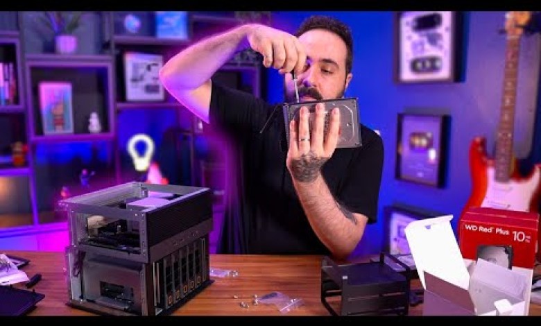 Montei meu servidor NAS dos sonhos! Montei meu servidor NAS dos sonhos!