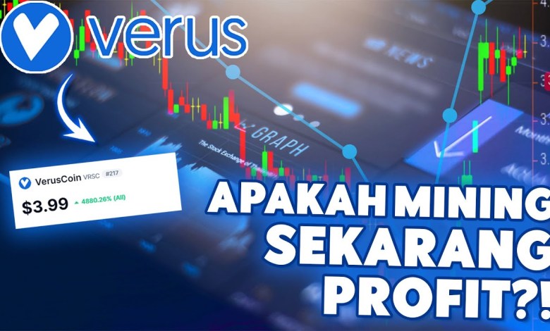 Jangan Mining Verus Sebelum Tau Hal Ini | Waktunya Para Miner Take Profit! Jangan Mining Verus Sebelum Tau Hal Ini | Waktunya Para Miner Take Profit!