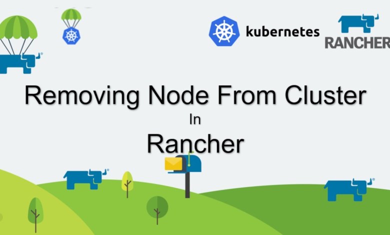 Removing Node From Cluster in Rancher Removing Node From Cluster in Rancher