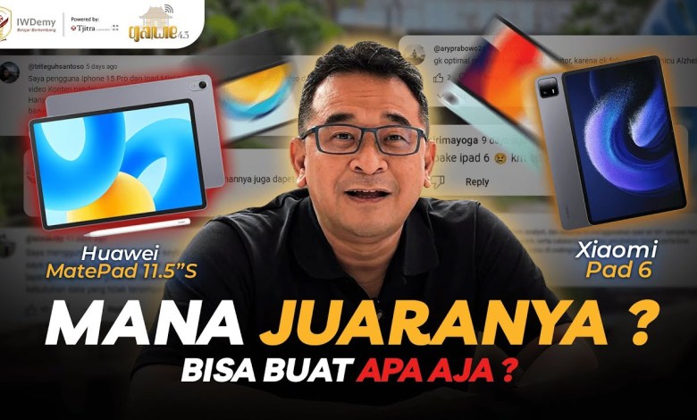Tablet Terbaik 2024? Huawei Matepad 11.5″ S vs Xiaomi Pad 6, Mana yang Lebih Worth It? Tablet Terbaik 2024? Huawei Matepad 11.5″ S vs Xiaomi Pad 6, Mana yang Lebih Worth It?
