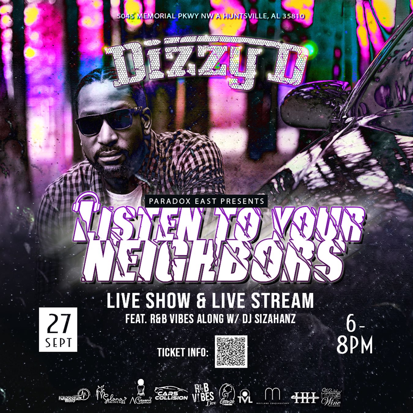Listen to your neighbors.A fundraising concert series for original local music Listen to your neighbors.A fundraising concert series for original local music