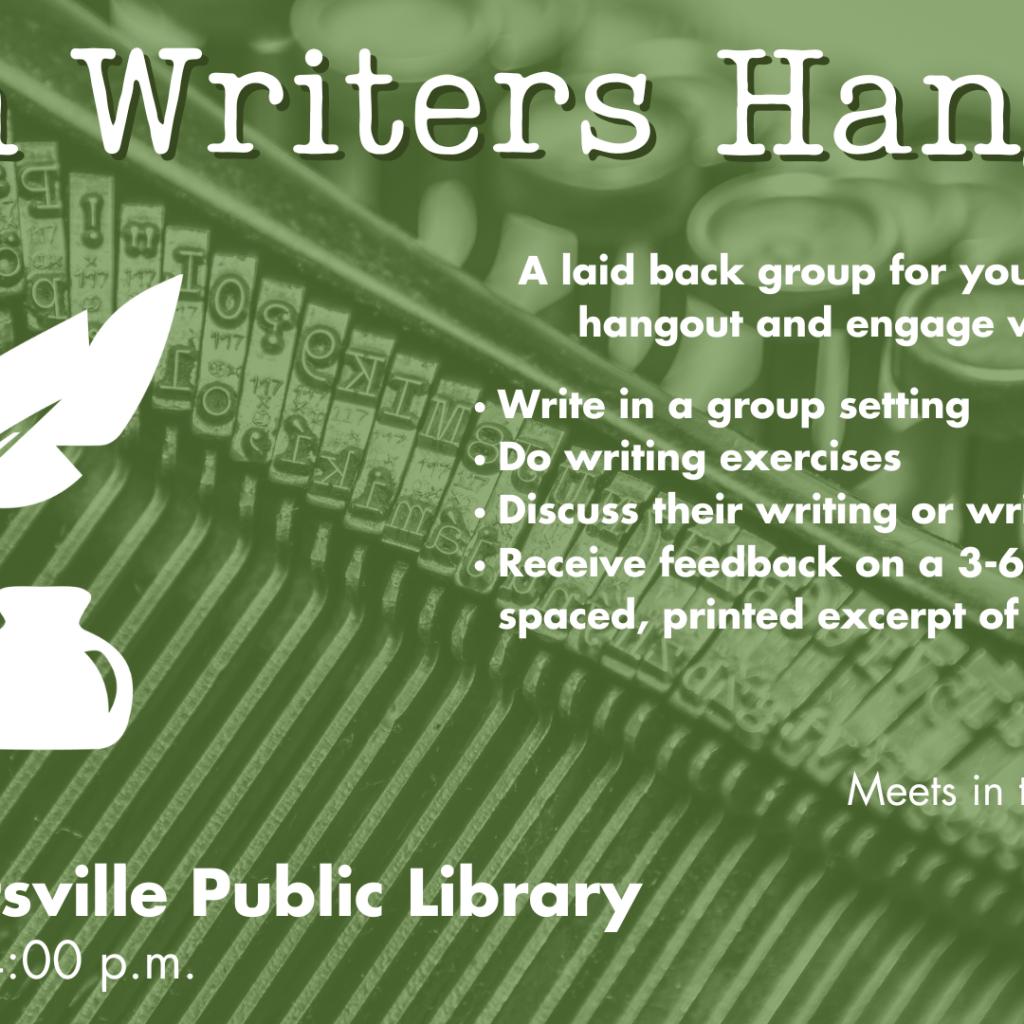 Teen Writers Hangout Teen Writers Hangout