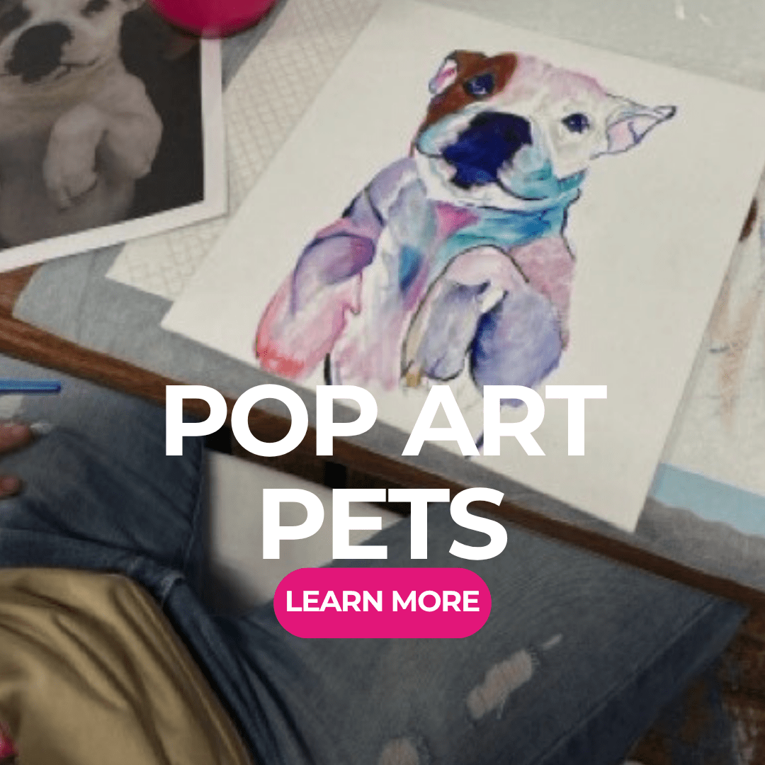Paint Your Pet – Pop Art Pets with Stephanie Weaver Paint Your Pet – Pop Art Pets with Stephanie Weaver