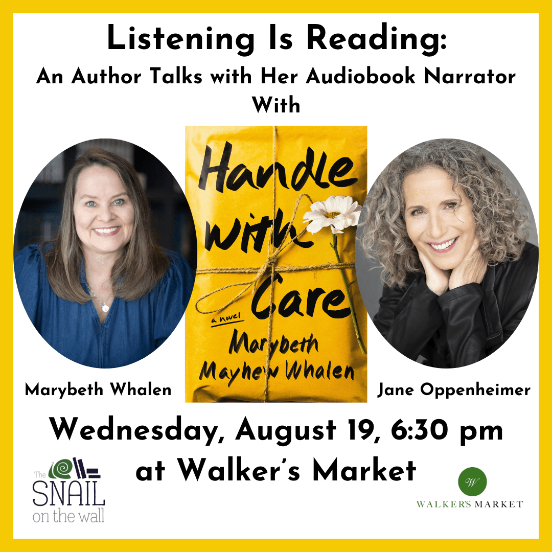 Listening Is Reading: A Conversation Between Author and Audiobook Narrator Listening Is Reading: A Conversation Between Author and Audiobook Narrator