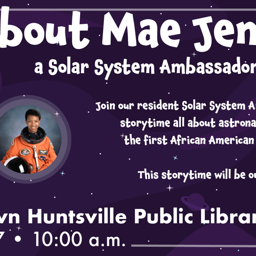 All About Mae Jemison: A Solar System Ambassador Storytime All About Mae Jemison: A Solar System Ambassador Storytime