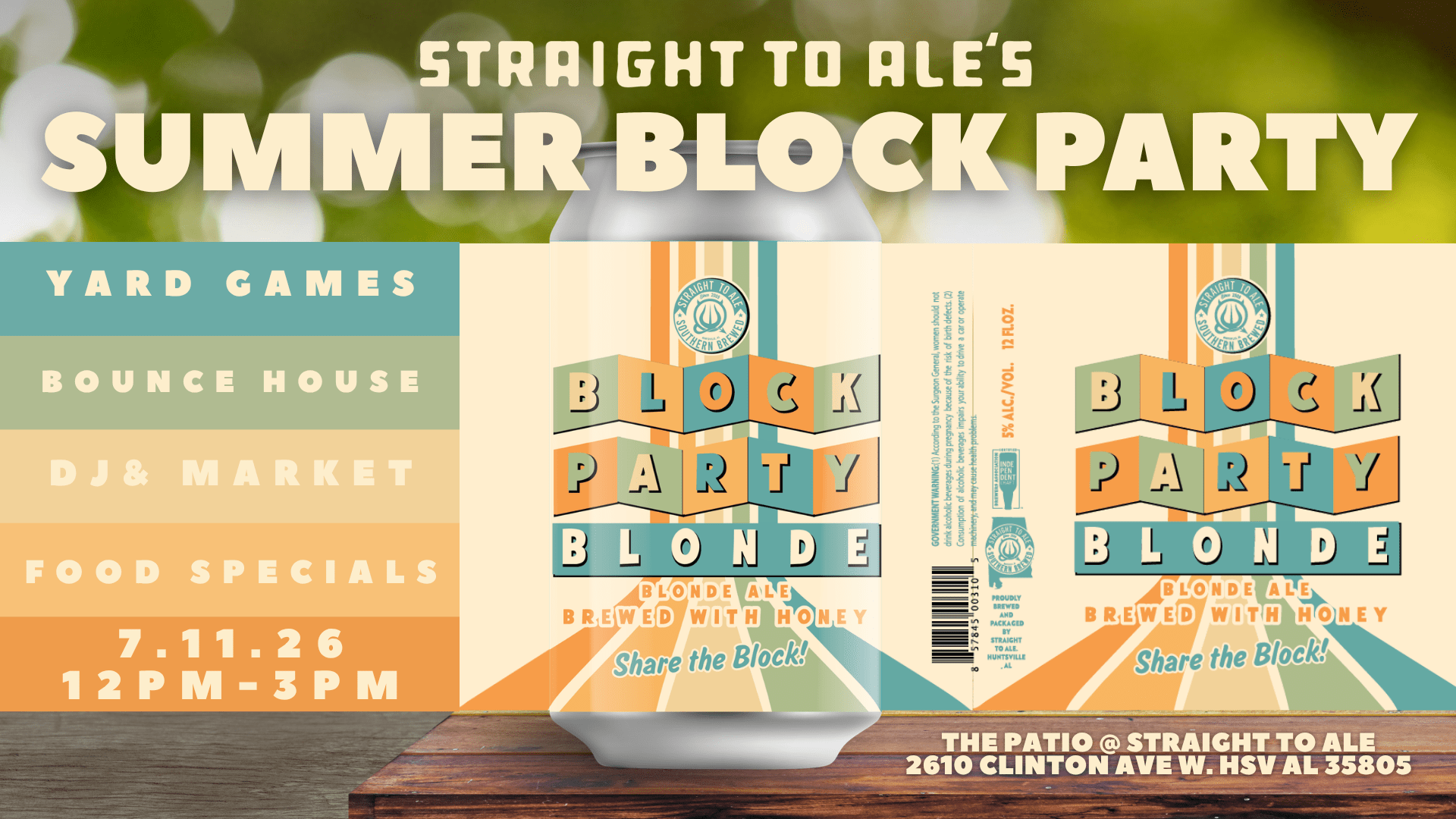 Red, White and Blonde Block Party Red, White and Blonde Block Party