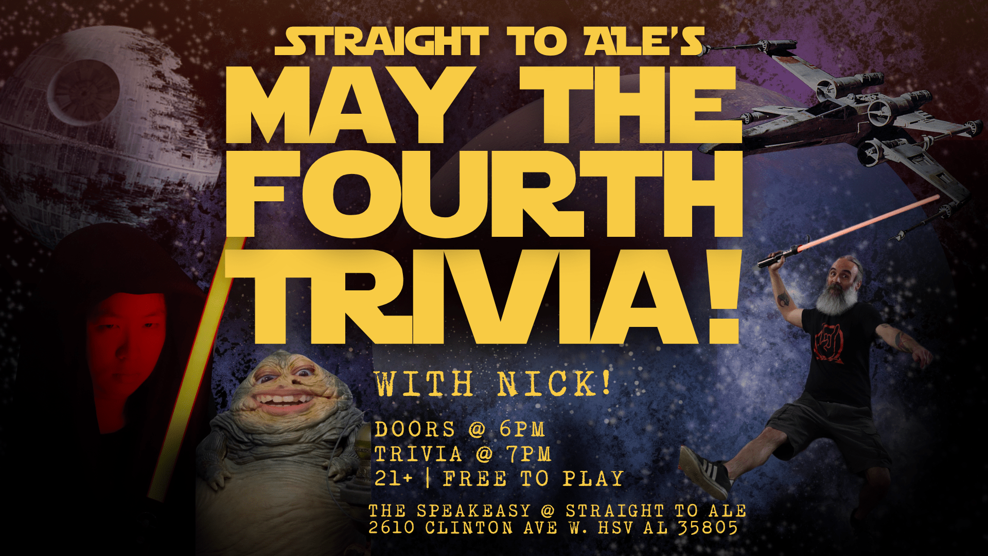 May The Fourth Trivia with Nick! May The Fourth Trivia with Nick!