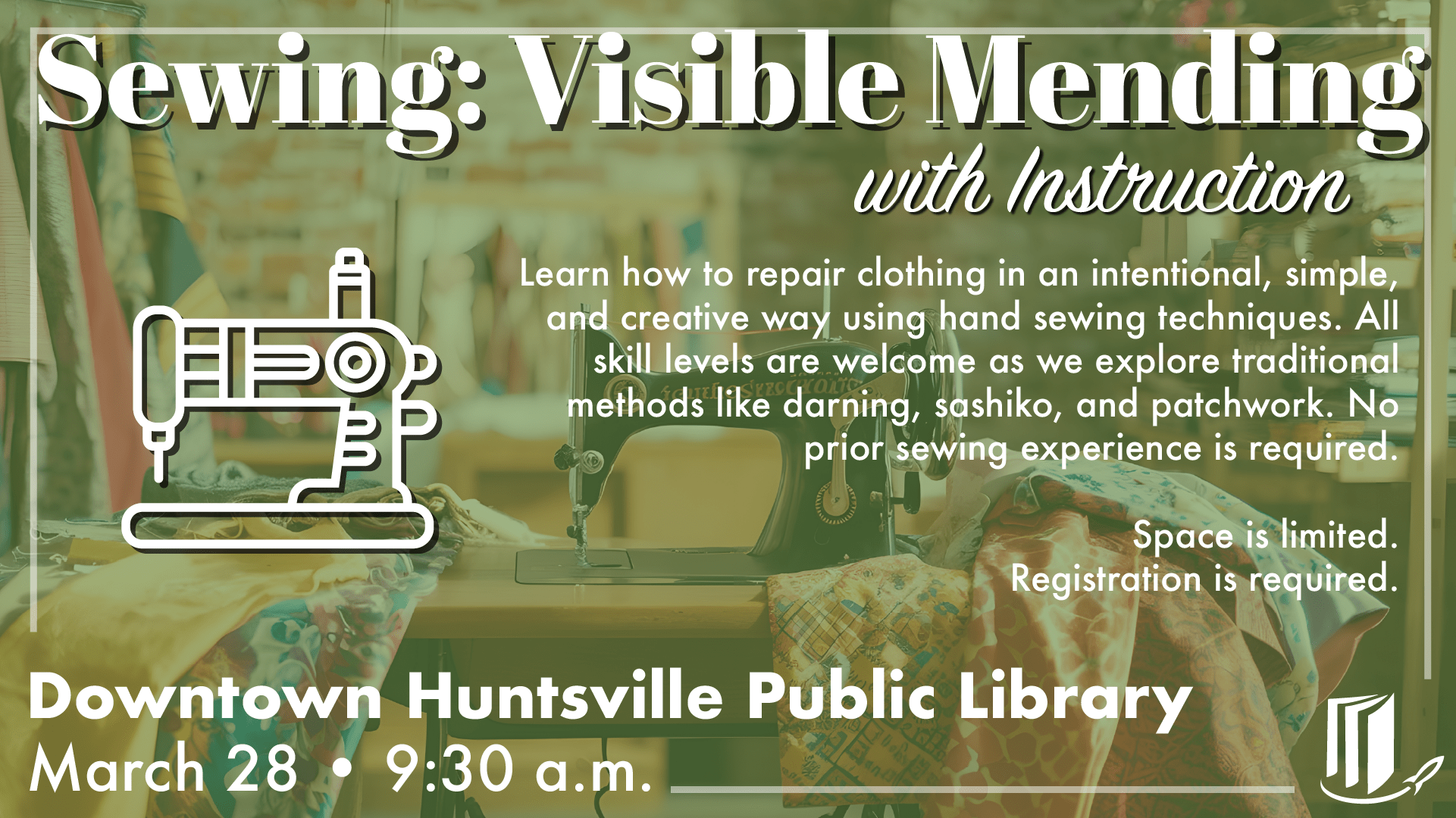 Sewing: Visible Mending Sewing: Visible Mending