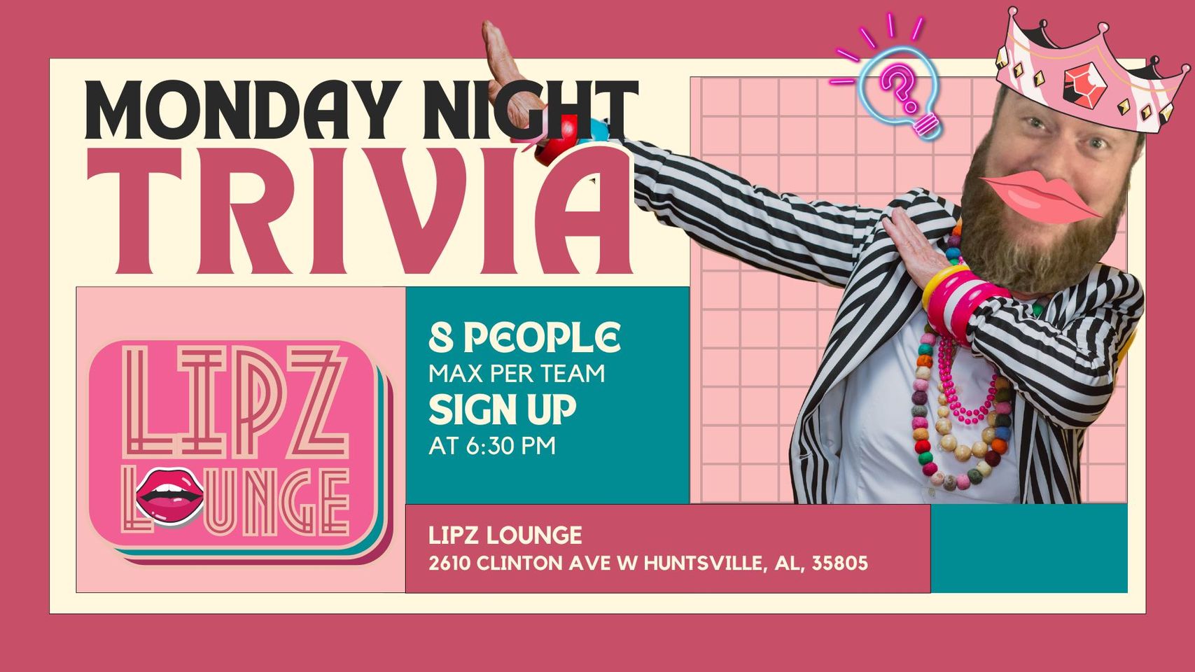 Monday Trivia w/ Coop! Monday Trivia w/ Coop!