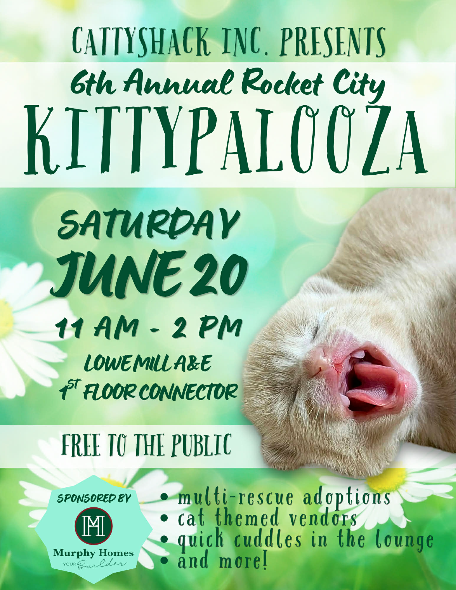 Rocket City Kittypalooza 2026 Rocket City Kittypalooza 2026