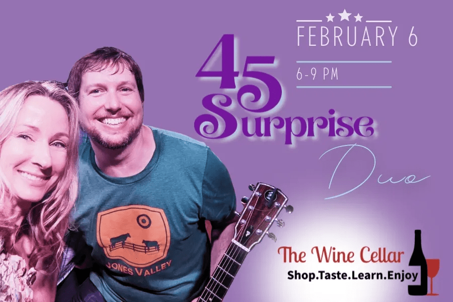 45 Surprise Duo @ The Wine Cellar 45 Surprise Duo @ The Wine Cellar