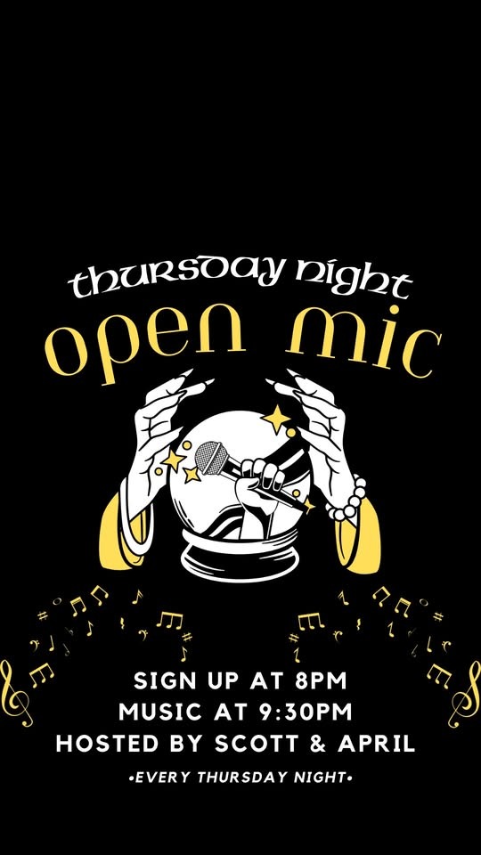 Open Mic with Scott & April Open Mic with Scott & April