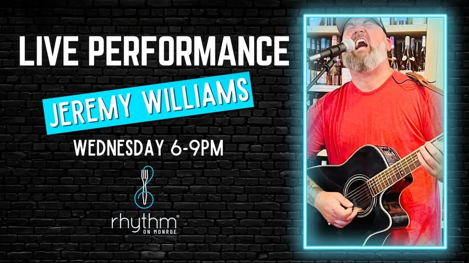 Rhythm Wednesdays – Jeremy Williams Rhythm Wednesdays – Jeremy Williams