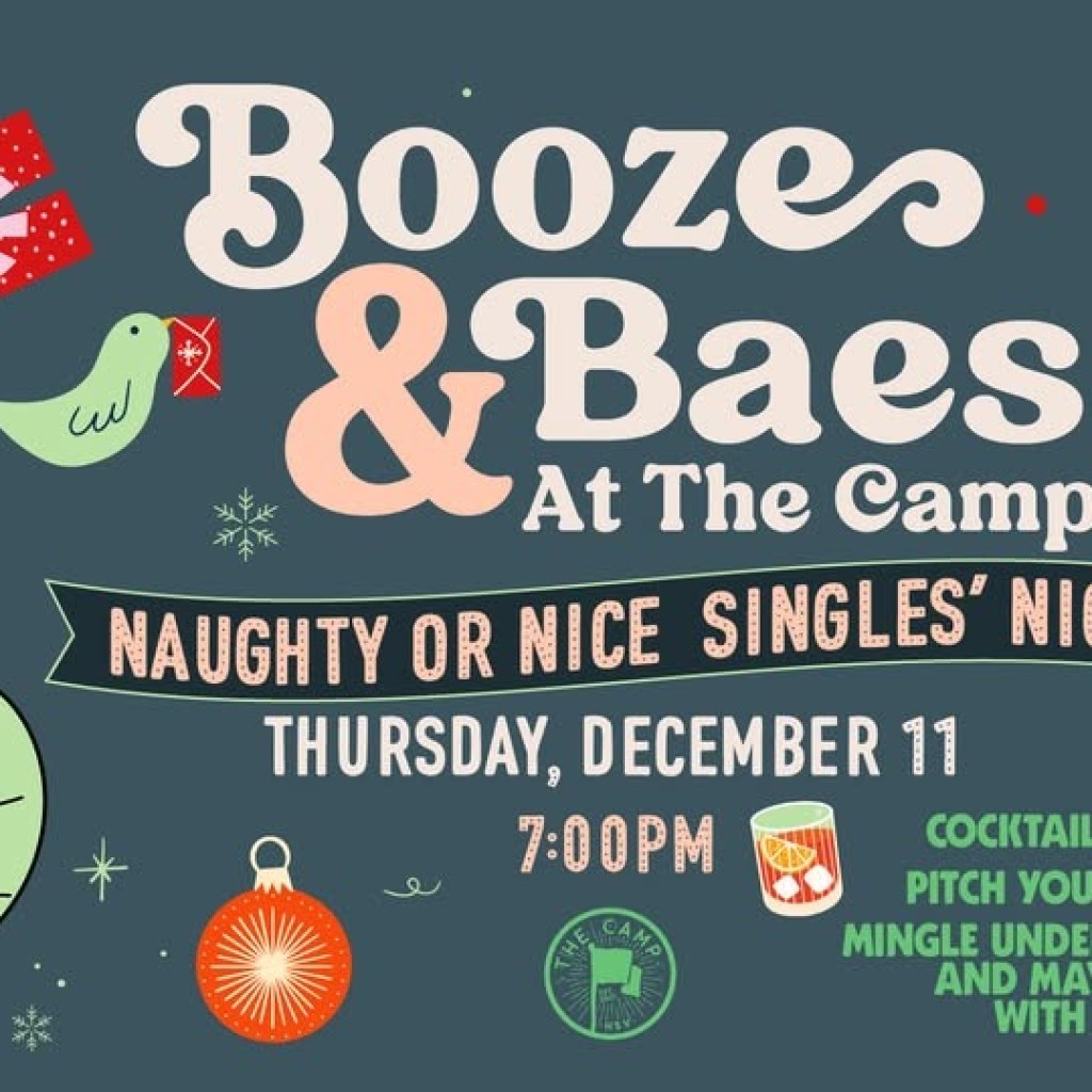 Booze and Baes: Naughty or Nice Singles Night Booze and Baes: Naughty or Nice Singles Night