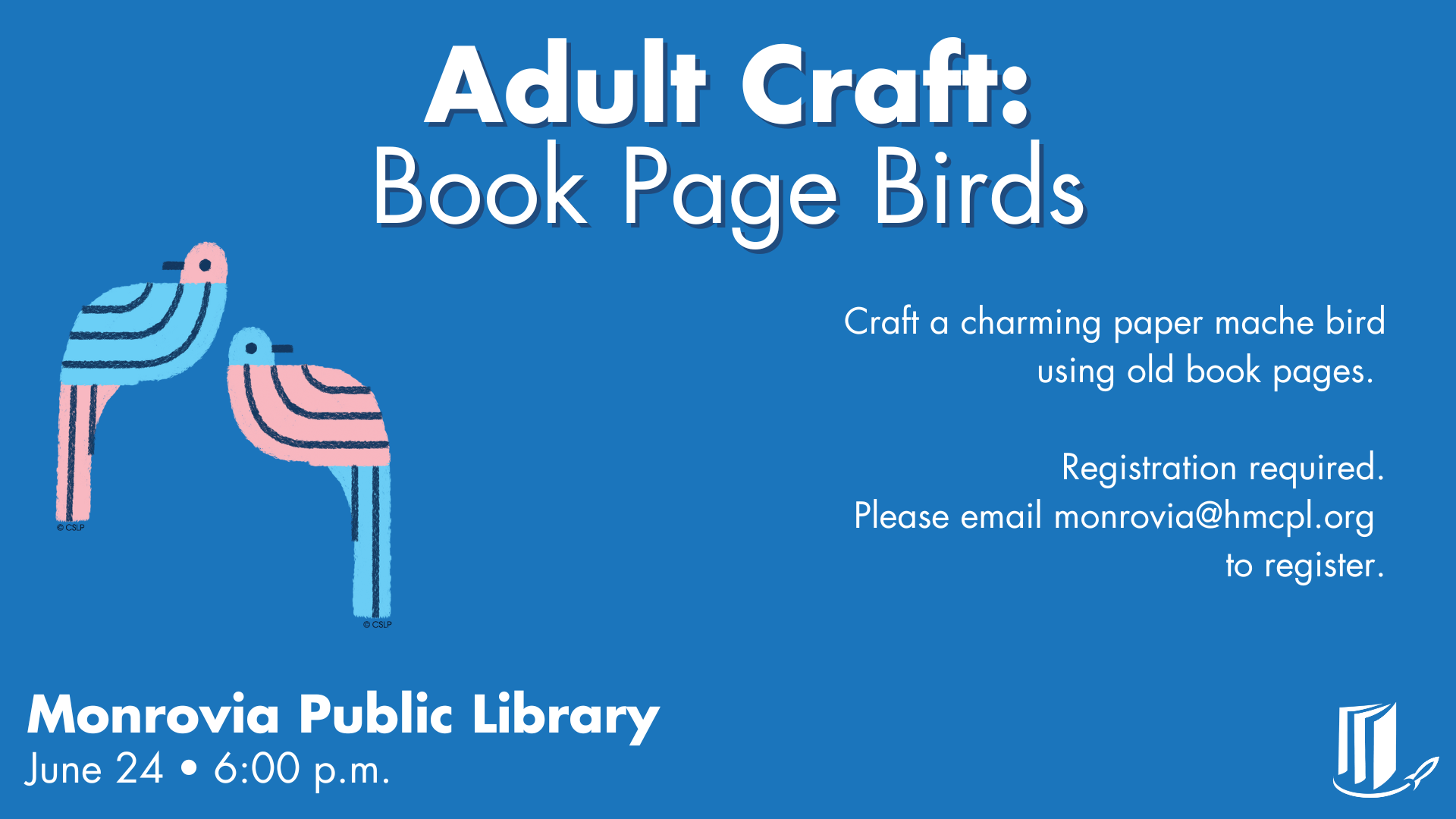 Adult Craft: Book Page Birds Adult Craft: Book Page Birds
