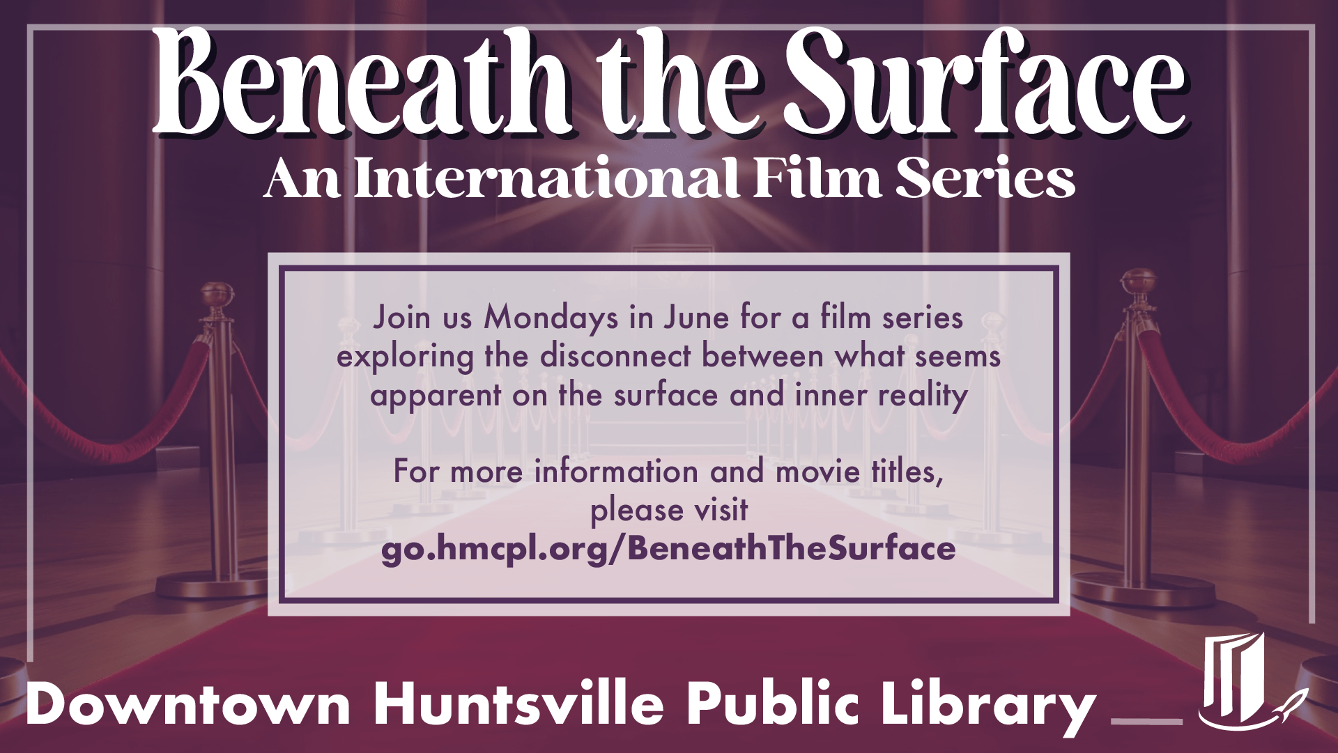 Beneath the Surface: An International Film Series Beneath the Surface: An International Film Series