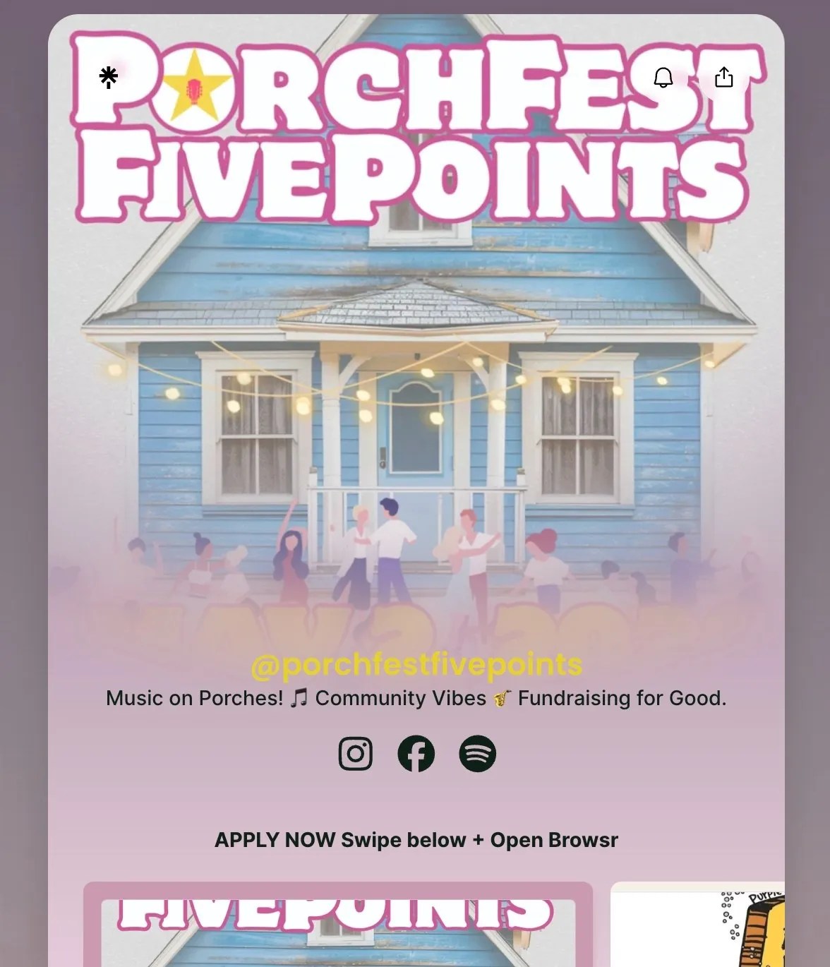 Porchfest FivePoints 2026 Porchfest FivePoints 2026