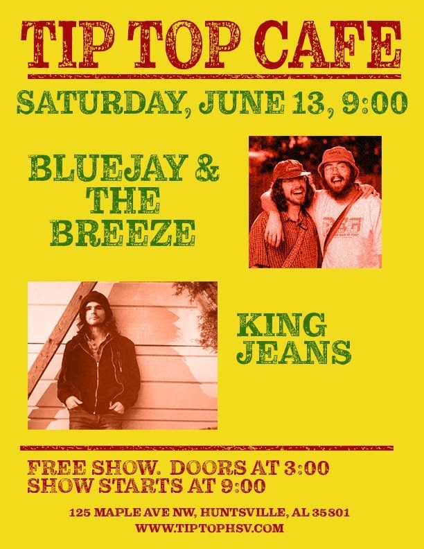 Bluejay & The Breeze & King Jeans Bluejay & The Breeze & King Jeans