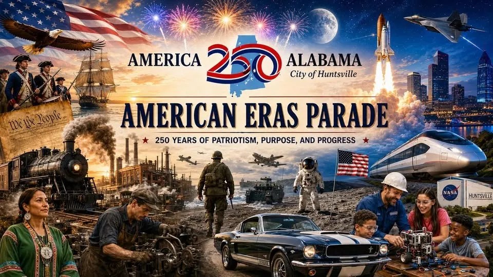 Huntsville Celebrates America’s 250th Huntsville Celebrates America’s 250th