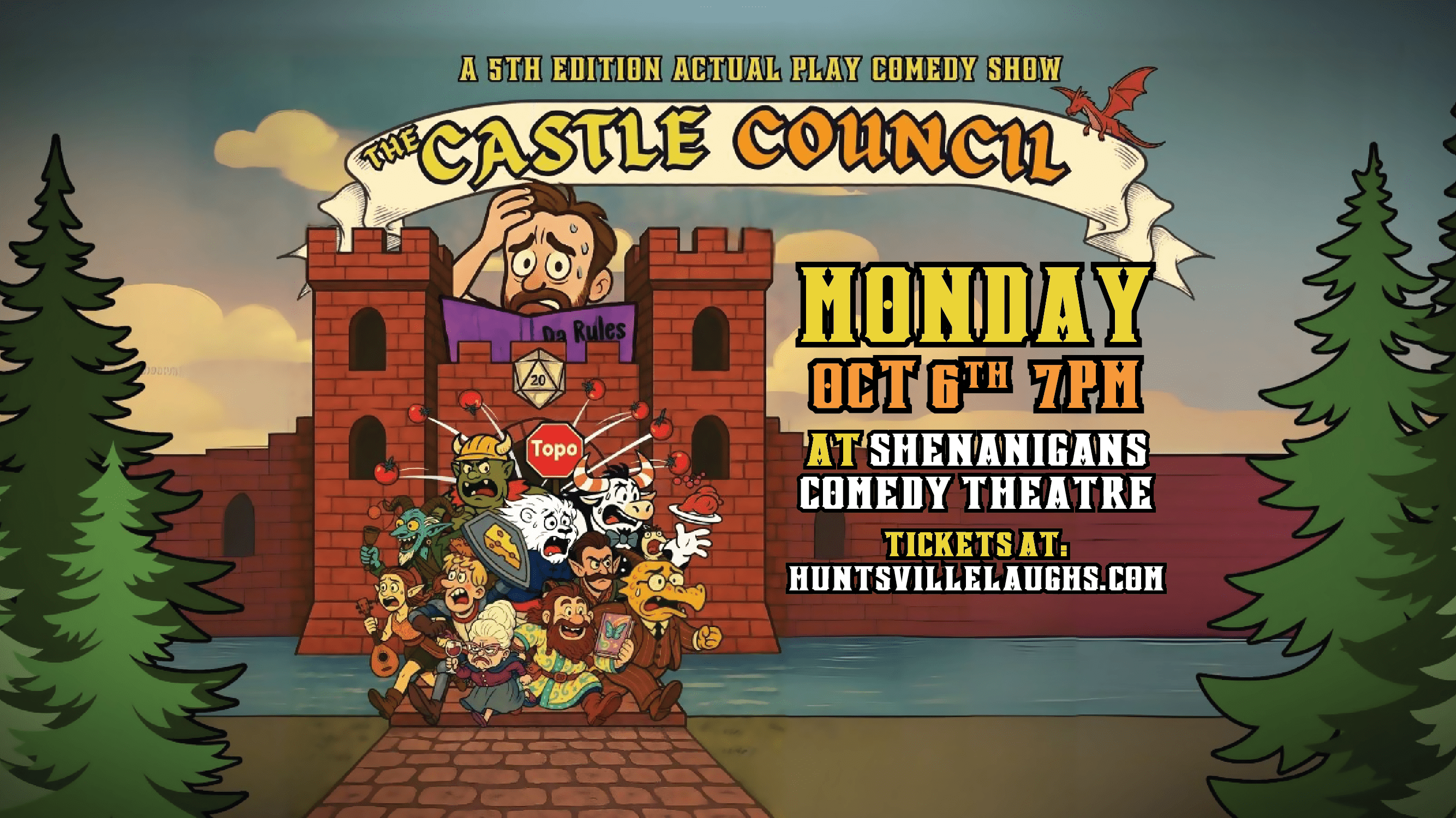 The Castle Council: 5th Edition Improv Comedy Show The Castle Council: 5th Edition Improv Comedy Show