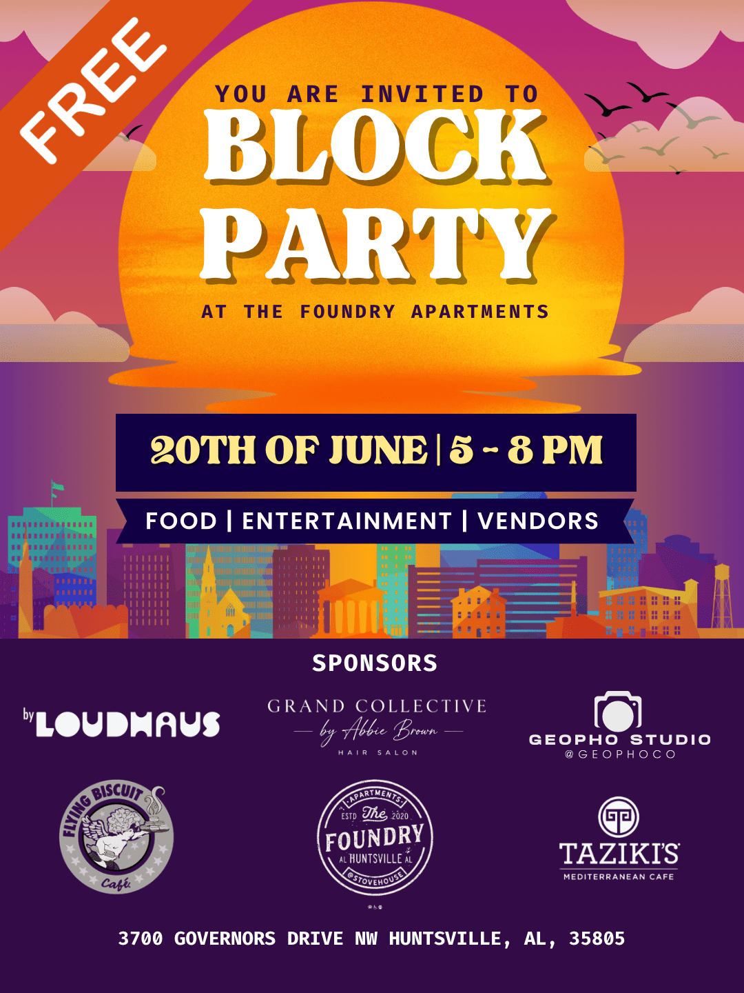 Block Party at The Foundry at Stovehouse Block Party at The Foundry at Stovehouse