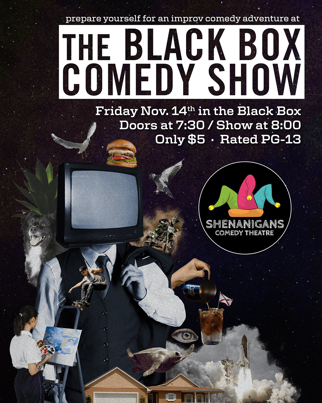 The Black Box Comedy Show The Black Box Comedy Show