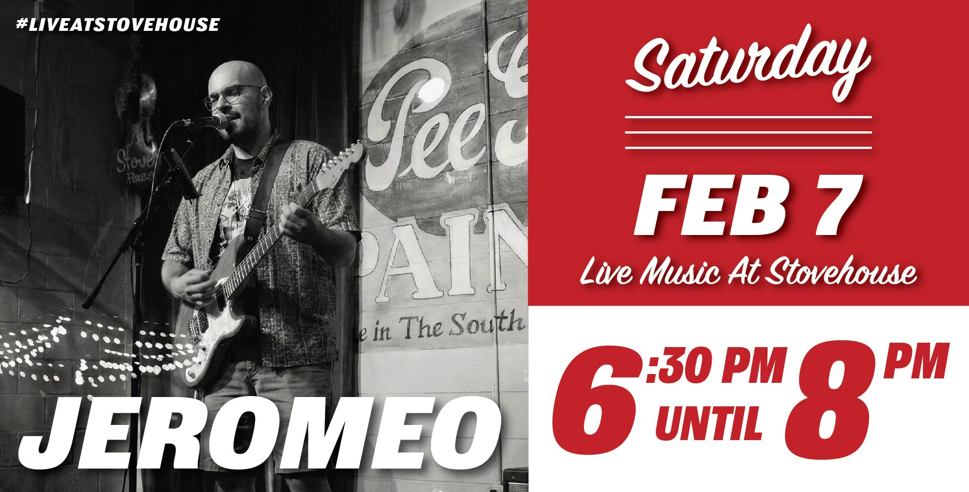 Jeromeo LIVE at Stovehouse Jeromeo LIVE at Stovehouse