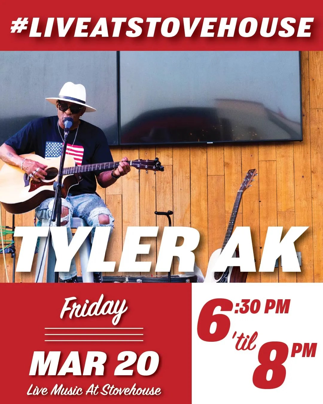 Tyler AK LIVE at Stovehouse Tyler AK LIVE at Stovehouse