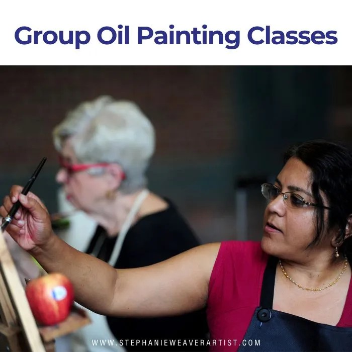 Group Oil Painting Class Group Oil Painting Class