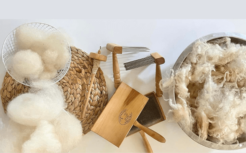 Textile Arts: “Raw Fleece to Finished Object” Textile Arts: “Raw Fleece to Finished Object”