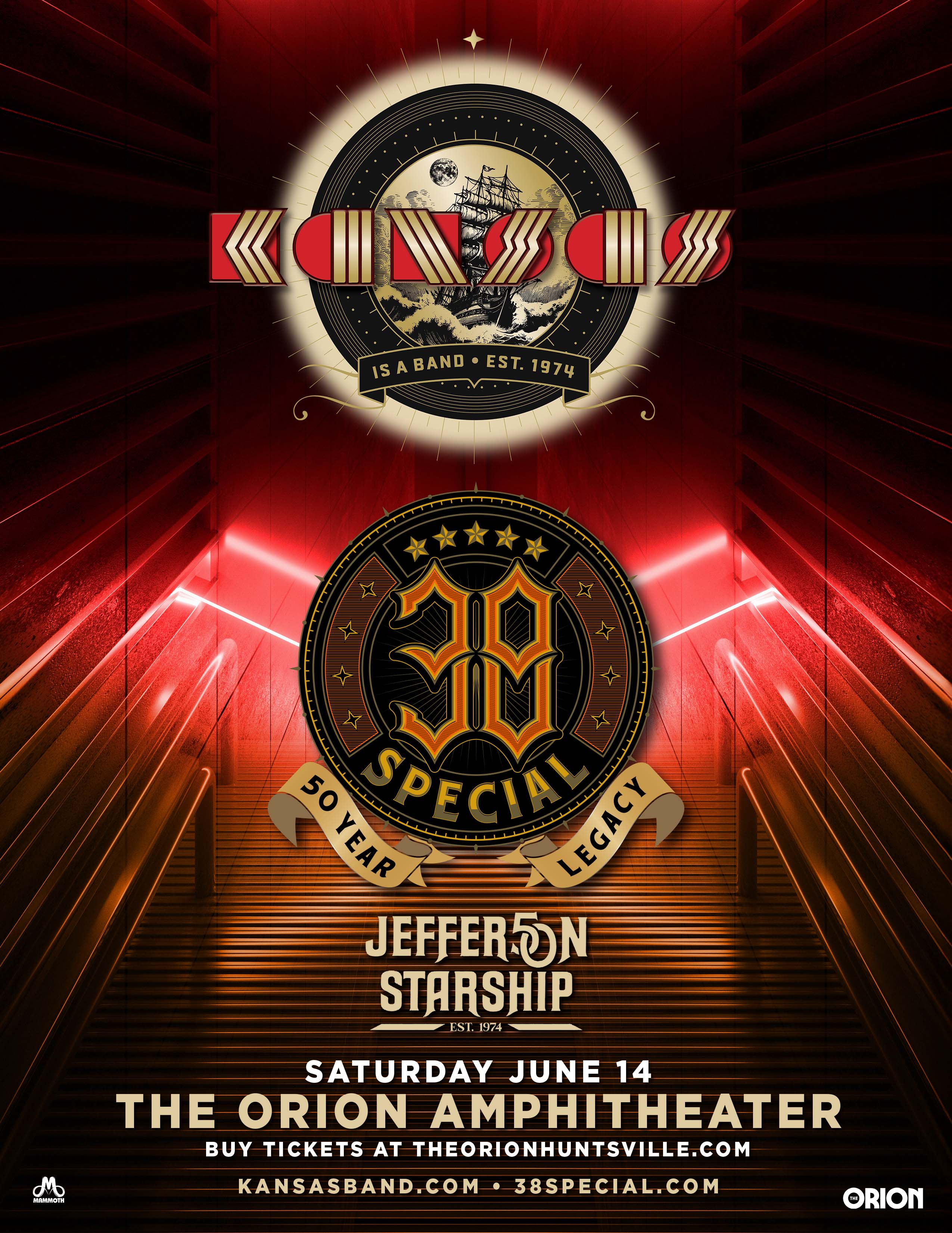 Kansas, 38 Special and Jefferson Starship Kansas, 38 Special and Jefferson Starship
