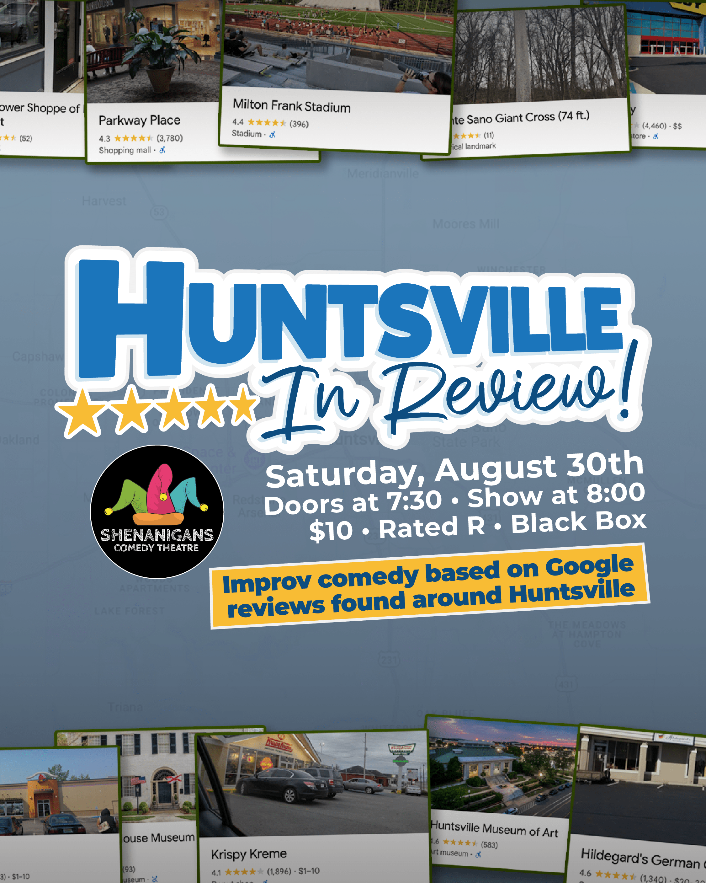 Huntsville in Review: An Improv Show Huntsville in Review: An Improv Show