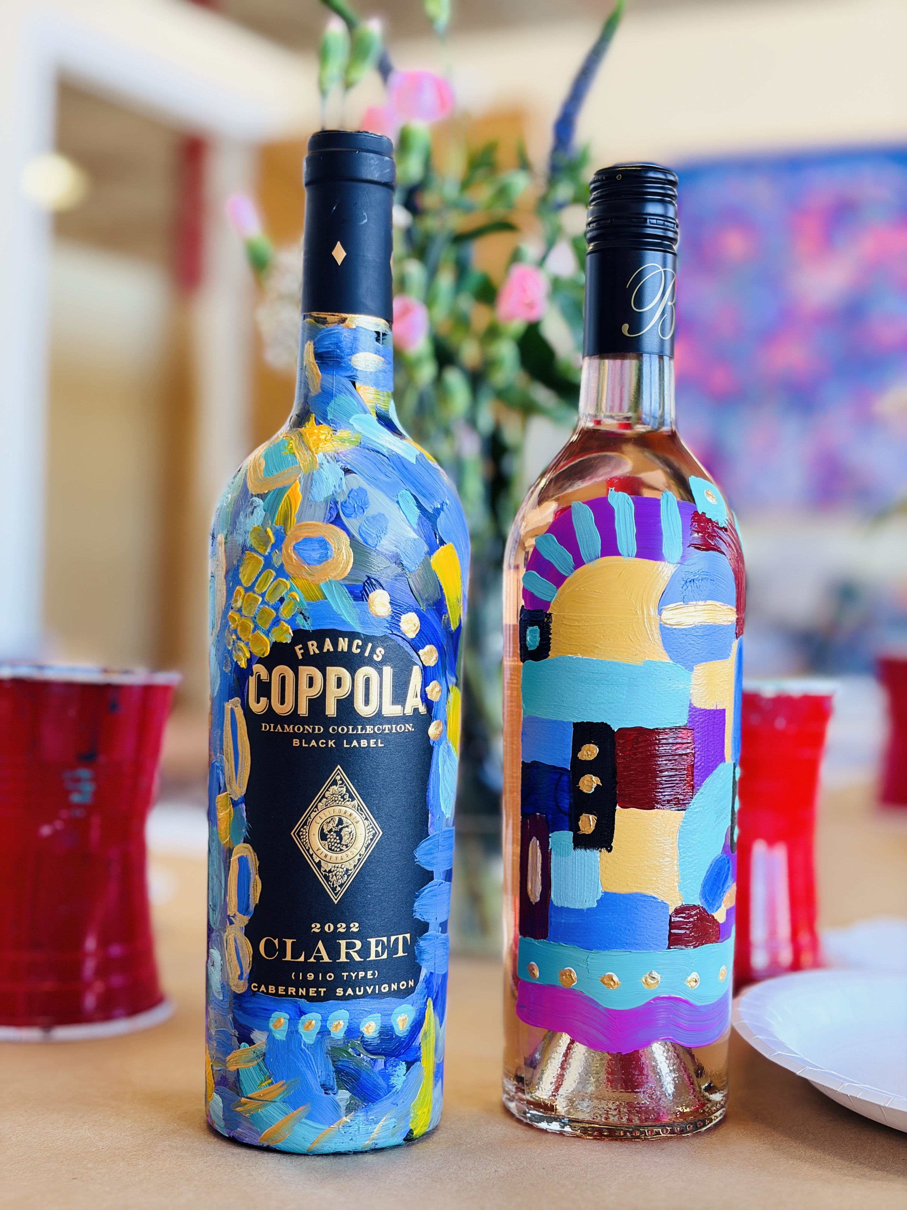 Paint your Bottle of Rose Paint your Bottle of Rose