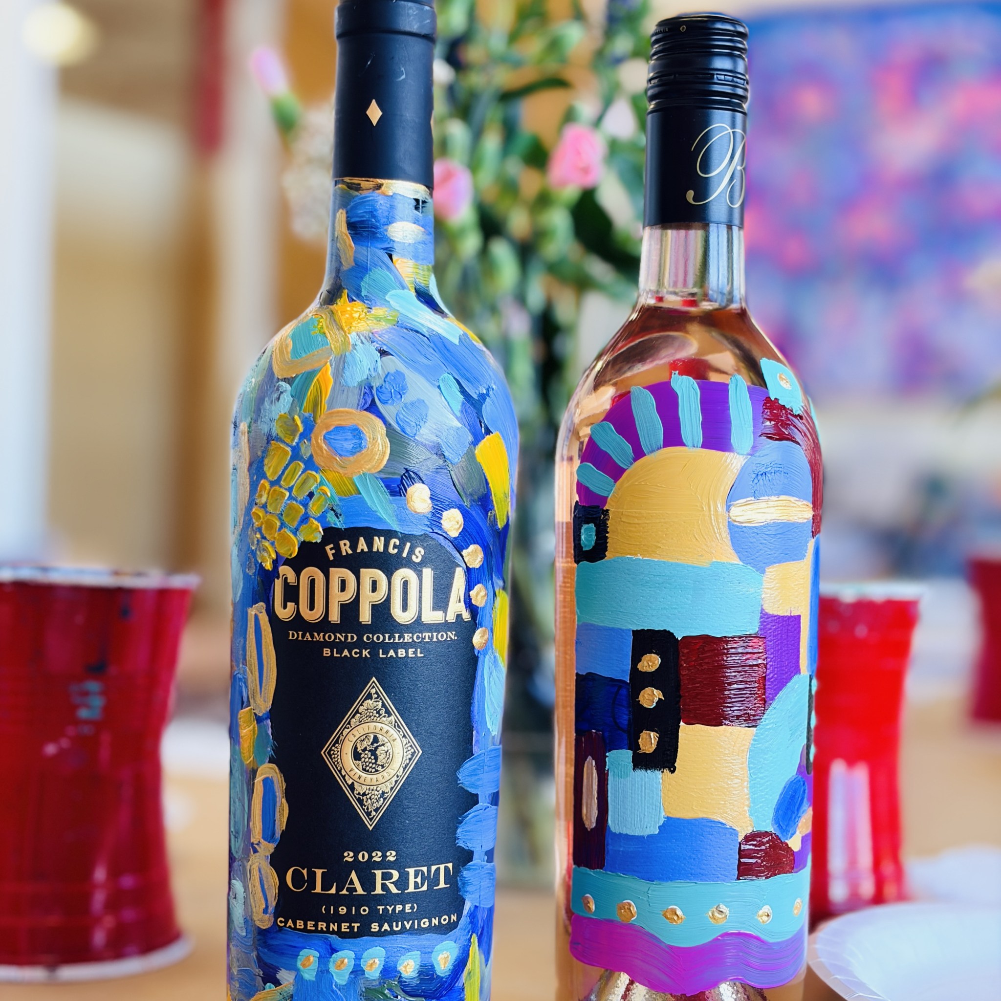 Paint your Bottle of Rose Paint your Bottle of Rose