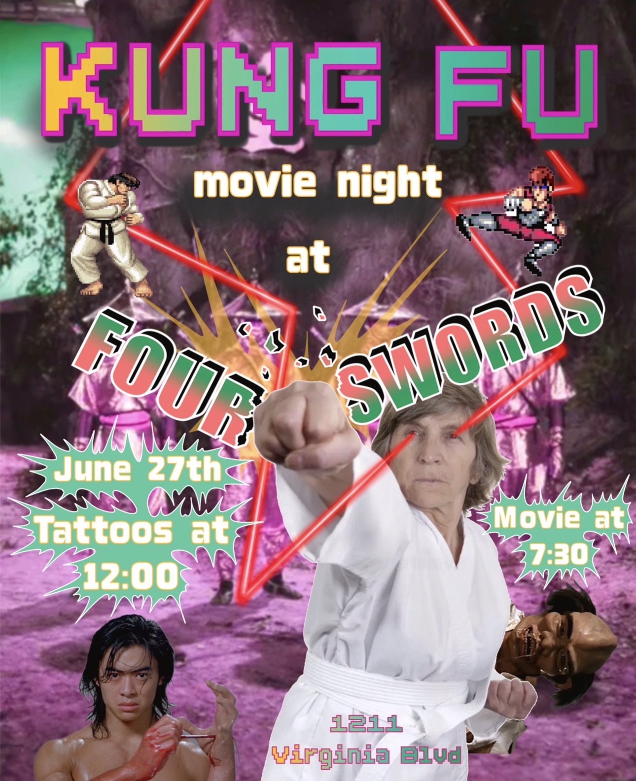 Kung Fu Movie Night Kung Fu Movie Night