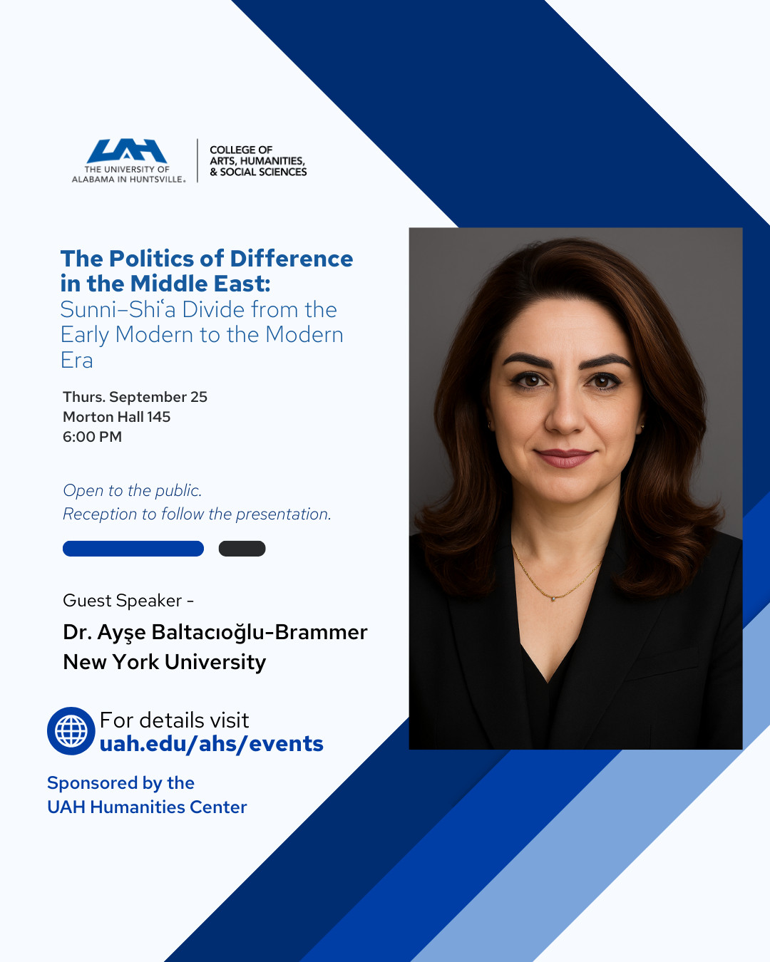 Public talk by Dr. Ayşe Baltacıoğlu-Brammer: “The Politics of Division in the Middle East: ‘ Public talk by Dr. Ayşe Baltacıoğlu-Brammer: “The Politics of Division in the Middle East: ‘