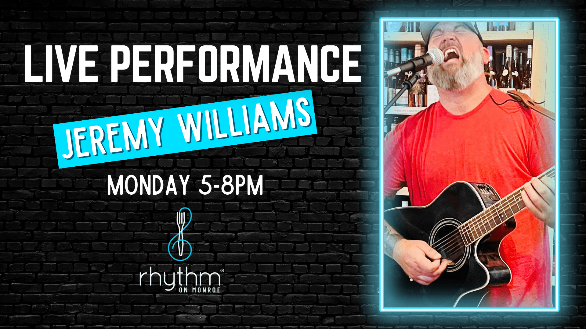 Rhythm Mondays featuring Jeremy Williams Rhythm Mondays featuring Jeremy Williams