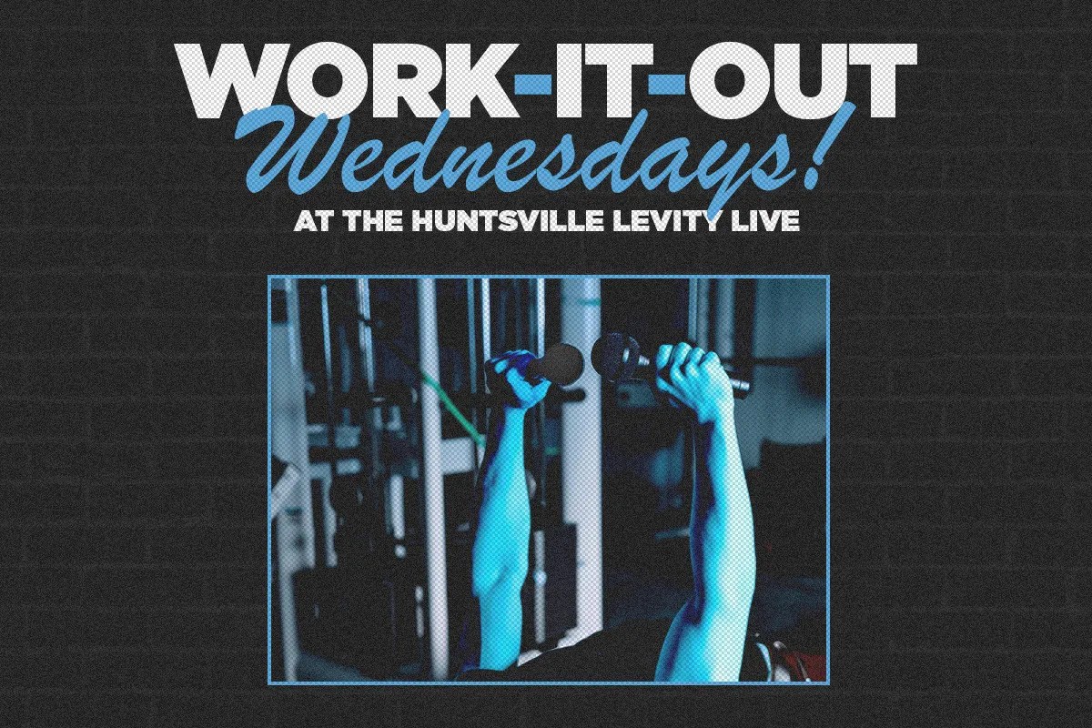 Work It Out Wednesday: Open Mic at Levity Live Work It Out Wednesday: Open Mic at Levity Live