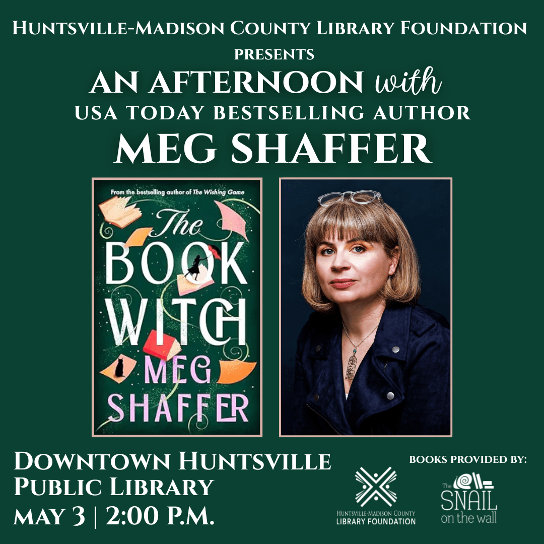 An Afternoon with Bestselling Author Meg Shaffer An Afternoon with Bestselling Author Meg Shaffer