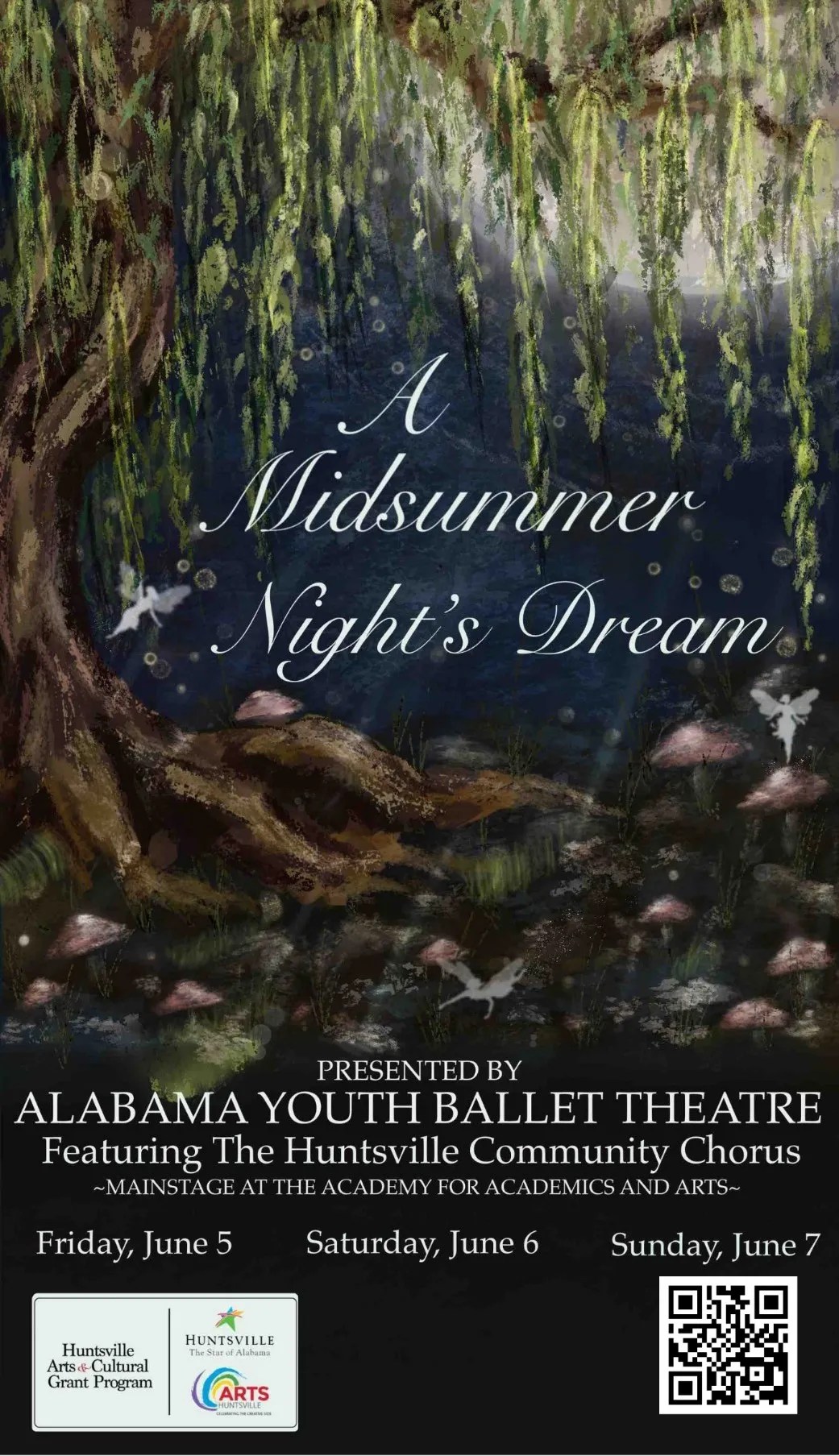 Shakespeare A Midsummer Night’s Dream presented by Alabama Youth Ballet Theatre Shakespeare A Midsummer Night’s Dream presented by Alabama Youth Ballet Theatre