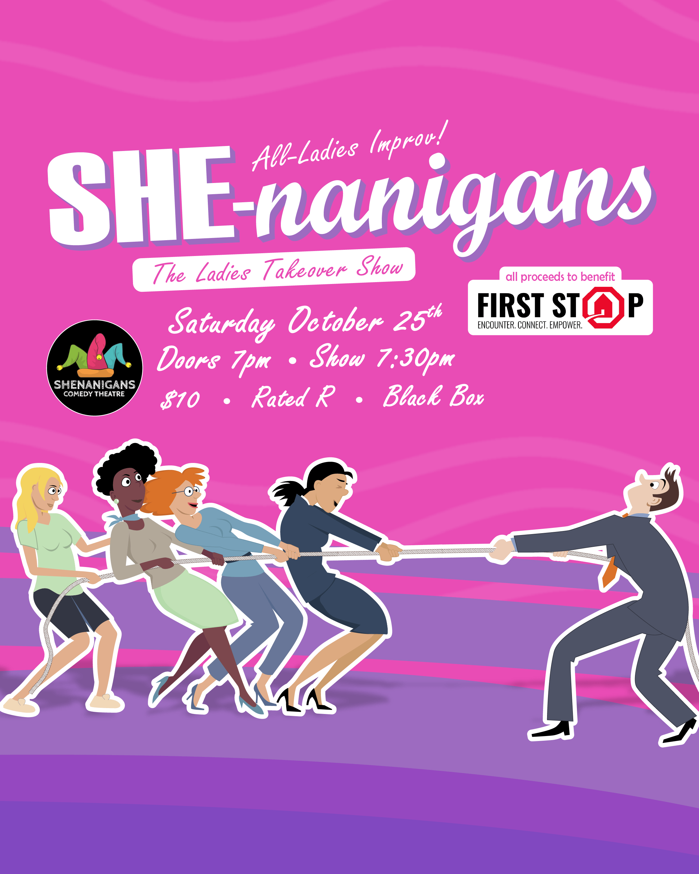 SHE-nanigans – All Ladies Improv Show SHE-nanigans – All Ladies Improv Show