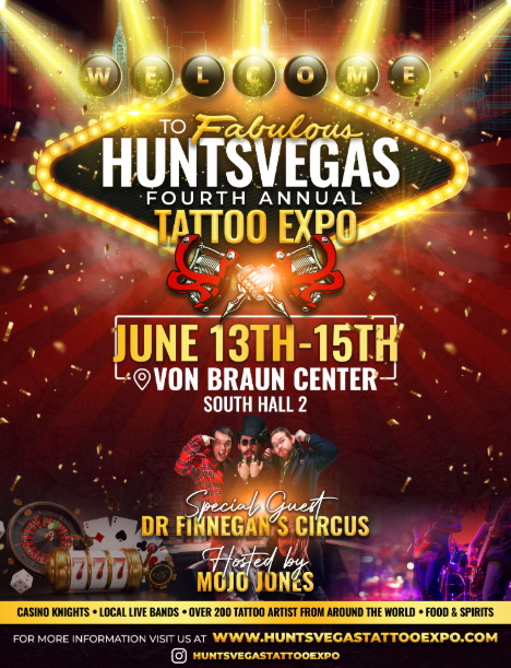 Huntsvegas Tattoo Expo 2025 Huntsvegas Tattoo Expo 2025