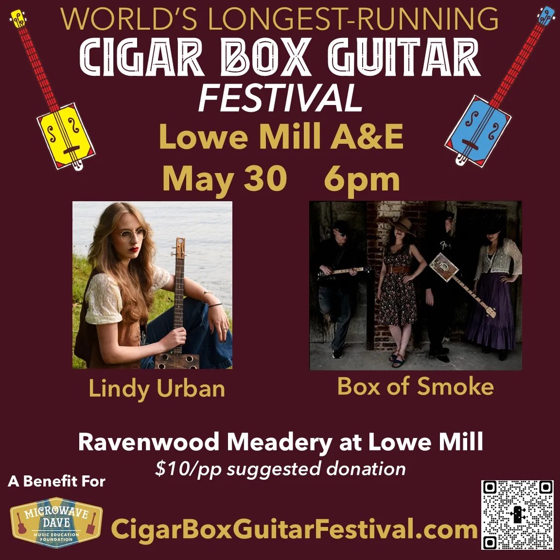 22nd Annual Cigar Box Guitar Music Festival 22nd Annual Cigar Box Guitar Music Festival