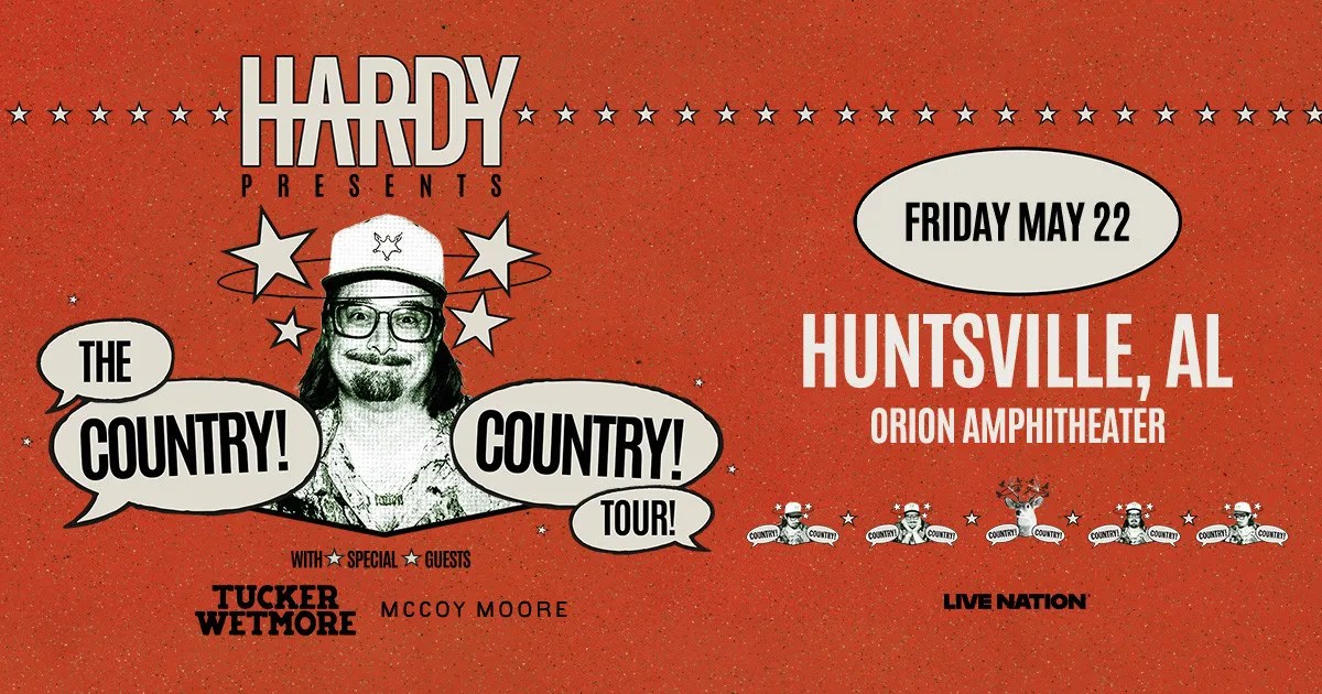 HARDY: THE COUNTRY! COUNTRY! TOUR! HARDY: THE COUNTRY! COUNTRY! TOUR!